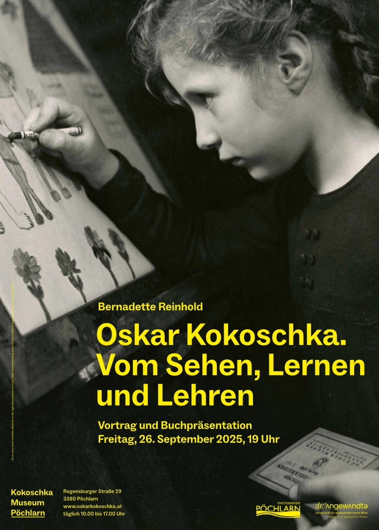 Vortrag: Oskar Kokoschka. Vom Sehen, Lernen und Lehren Freitag, 26.9. 2025, 19 Uhr