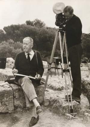 Oskar Kokoschka in Griechenland, 1961