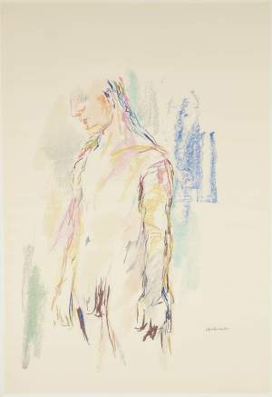 Oskar Kokoschka, Kouros, 1968